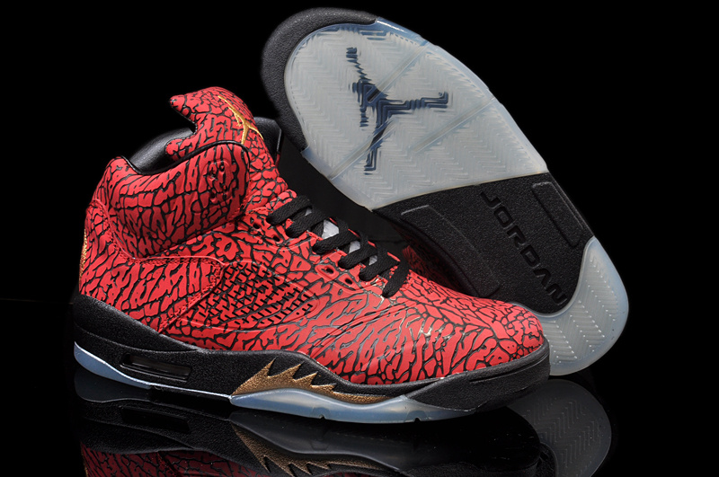 Air Jordan 5 Mens Shoes Red Online